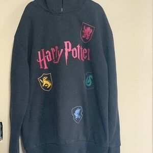 Harry Potter Hoodie Sweatshirt Youth 10/12 Wizarding World Universal Hogwarts